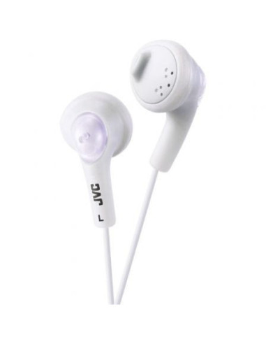 Auriculares intrauditivos jvc ha-f160-w-e/ jack 3.5/ blancos