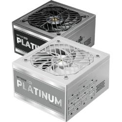 Fuente de Alimentación Mars Gaming MPT850/ 850W/ Ventilador 14cm/ ATX 3.1/ PCIe 5.1/ 80 Plus Platinum/ Blanca