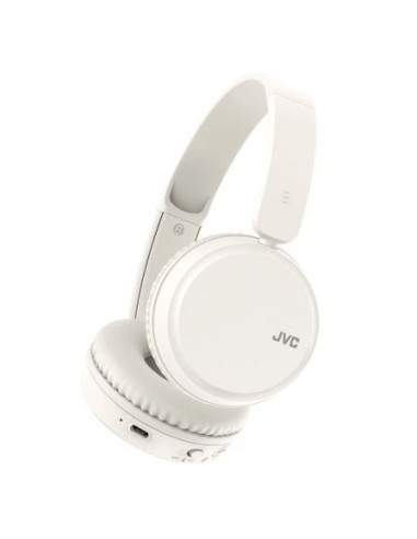 Auriculares inalámbricos jvc ha-s36w/ con micrófono/ bluetooth/ blancos