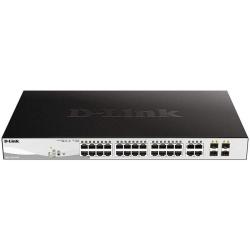 Switch Gestionable D-Link DGS-1210-24P 24 Puertos/ RJ-45 10/100/1000/ PoE/ SFP
