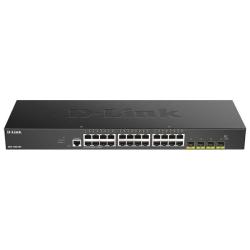 Switch Gestionable D-Link DGS-1250-28X 28 Puertos/ RJ-45 Gigabit 10/100/1000/ SFP