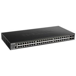 Switch Gestionable D-Link DGS-1250-52X 52 Puertos/ RJ-45 10/100/1000/ SFP