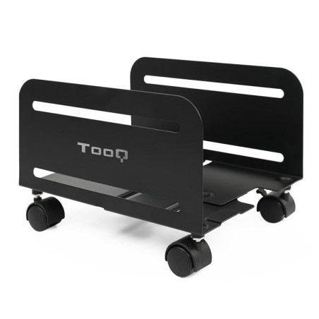 Soporte cpu con ruedas para pc tooq umcs0004-b/ hasta 10kg