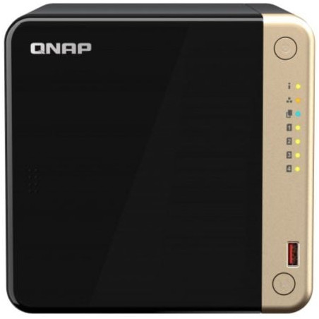 Nas qnap ts-464-8g/ 4 bahías 3.5'- 2.5'/ 8gb ddr4/ formato torre