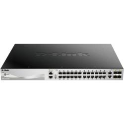 Switch Gestionable D-Link DGS-3130-30PS/E 26 Puertos/ RJ-45 10/100/1000/ SFP