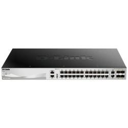 Switch Gestionable D-Link DGS-3130-30S/E 28 Puertos/ RJ-45 10/100/1000/ SFP