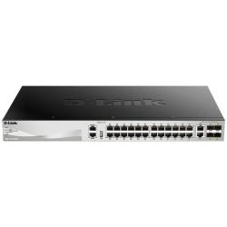 Switch Gestionable D-Link DGS-3130-30TS/E 24 Puertos/ RJ-45 10/100/1000/ SFP