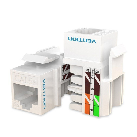 Conector rj45 vention ipfw0 cat.6 utp