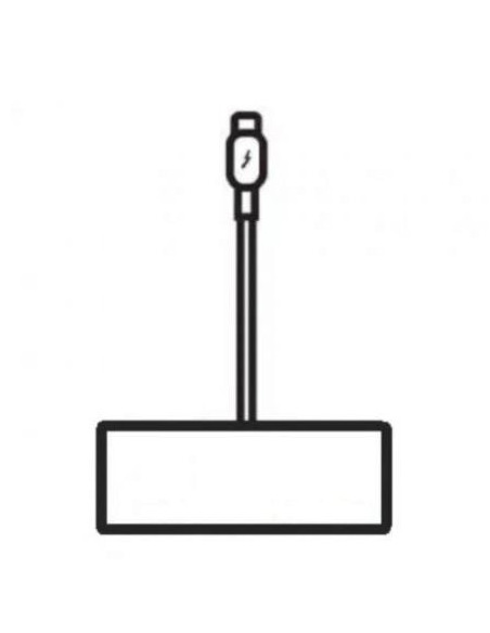 Adaptador apple de conector lightning a av digital mw2p3zm/a