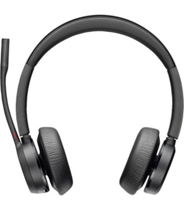 Auriculares inalámbricos poly voyager 4320 para microsoft teams + adaptador bt700/ con micrófono/ bluetooth/ negros