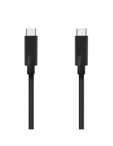 Cable usb 3.2 tipo-c aisens a107-0706 5gbps 3a 60w/ usb tipo-c macho - usb tipo-c macho/ 4m/ negro