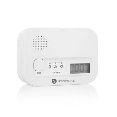 Detector de monóxido de carbono smartwares fga-13041