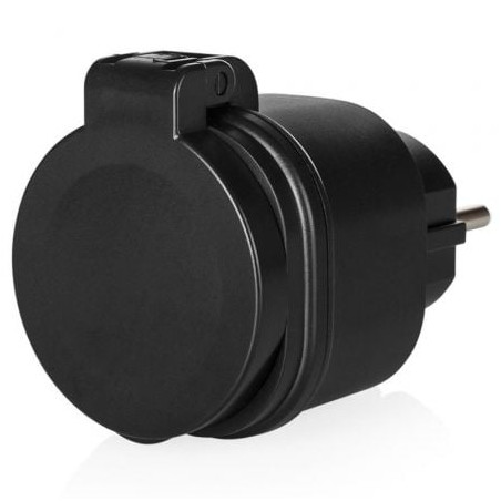 Set de mini enchufes para exterior smartwares sh4-99653/ negros
