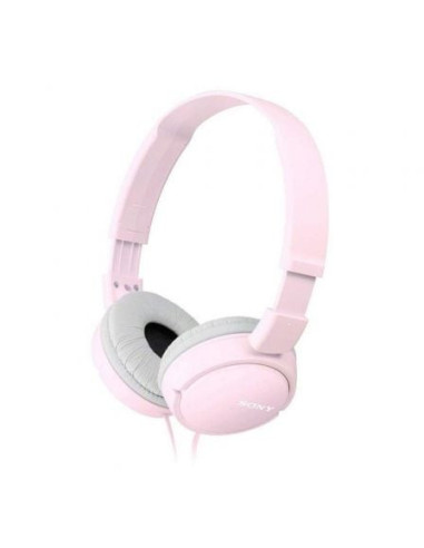 Auriculares sony mdr-zx110ap/ con micrófono/ jack 3.5/ rosas