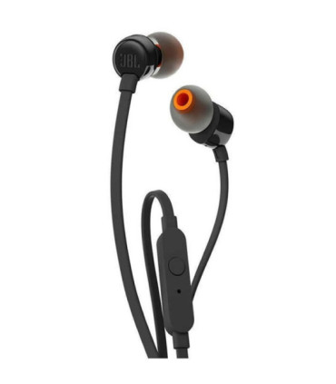 Auriculares intrauditivos jbl tune 110/ con micrófono/ jack 3.5/ negros