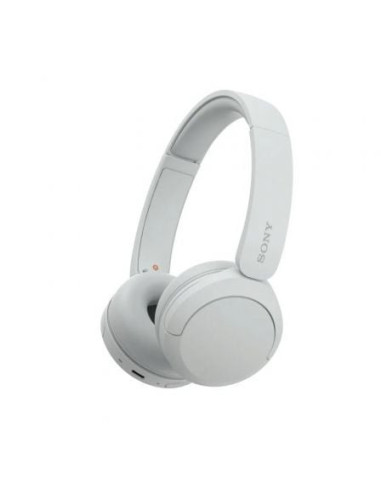 Auriculares inalámbricos sony wh-ch520/ con micrófono/ bluetooth/ blancos