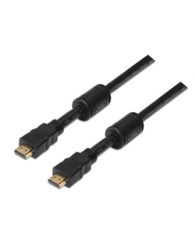 Cable hdmi 1.4 aisens a119-0102/ hdmi macho - hdmi macho/ 10m/ negro