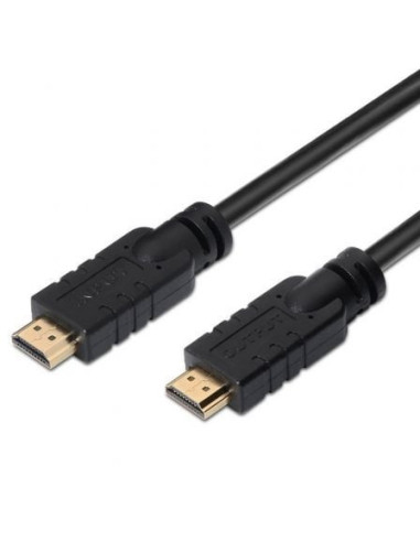 Cable hdmi 1.4 aisens a119-0105/ hdmi macho - hdmi macho/ 25m/ negro