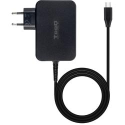 Cargador de Portátil GaN TooQ TQLC-USBCGAN100PD USB Tipo-C/ 100W/ Automático/ Voltaje 5-20V