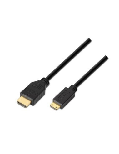 Cable hdmi aisens a119-0115/ hdmi macho - mini hdmi macho/ 3m/ negro