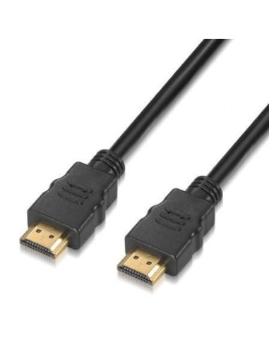 Cable hdmi 2.0 4k aisens a120-0121/ hdmi macho - hdmi macho/ 2m/ certificado/ negro