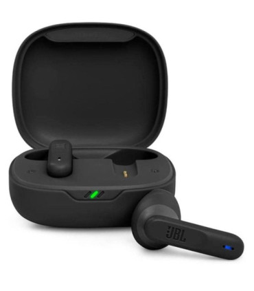 Auriculares bluetooth jbl wave 300tws con estuche de carga/ autonomía 6h/ negros