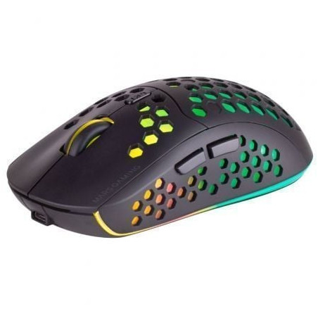 Ratón gaming inalámbrico mars gaming mmw3/ batería recargable/ hasta 3200 dpi