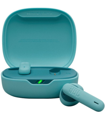Auriculares bluetooth jbl wave flex con estuche de carga/ autonomía 10h/ azules