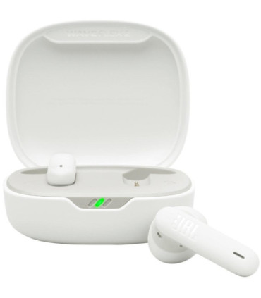 Auriculares bluetooth jbl wave flex 2 con estuche de carga/ autonomía 10h/ blancos