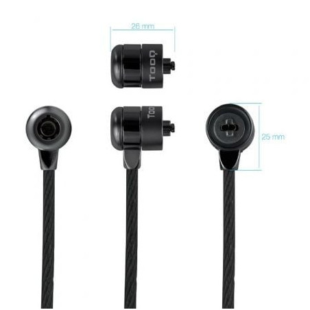 Cable de seguridad para portátiles tooq tqclkc0025-g/ 1.5m
