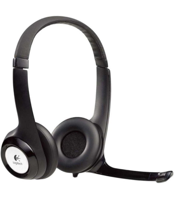 Auriculares logitech h390/ con micrófono/ usb/ negros