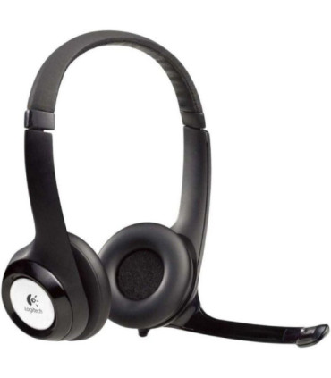 Auriculares logitech h390/ con micrófono/ usb/ negros
