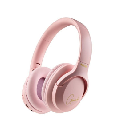 Auriculares inalámbricos ngs artica greed/ con micrófono/ bluetooth/ rosas