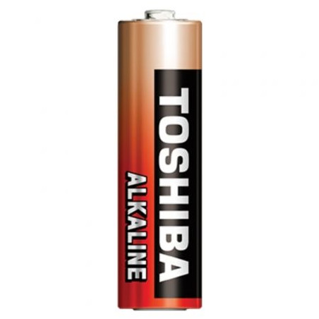 Pack de 4 pilas aa toshiba alkaline lr6/ 1.5v/ alcalinas