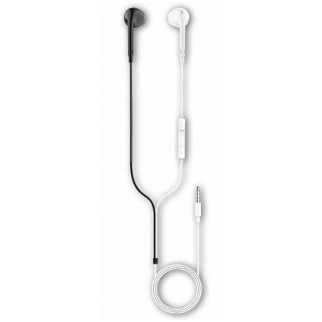 Auriculares intrauditivos tech one tech eartech b&w be original tec1011/ con micrófono/ mini jack 3.5/ blanco y negro