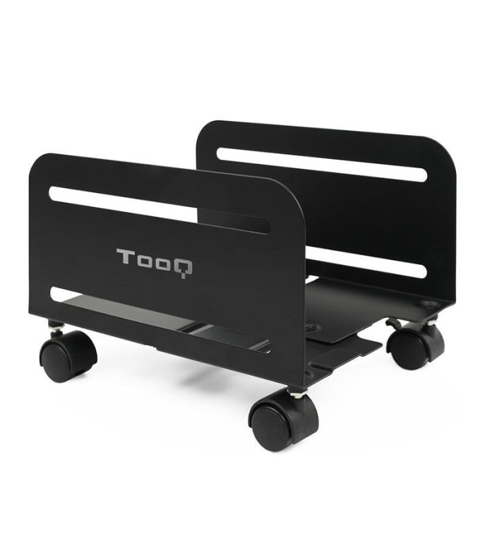 Soporte cpu con ruedas para pc tooq umcs0004-b/ hasta 10kg