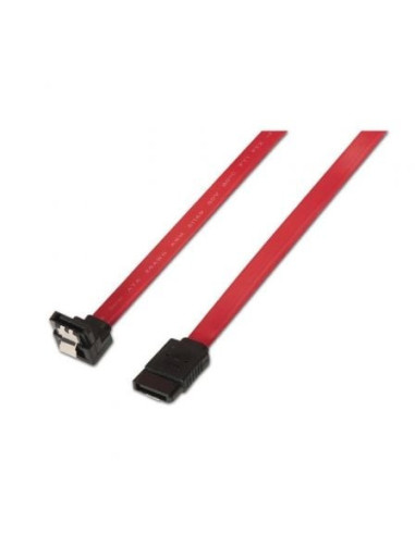 Cable sata aisens a130-0156/ sata hembra - sata hembra/ 50cm/ rojo