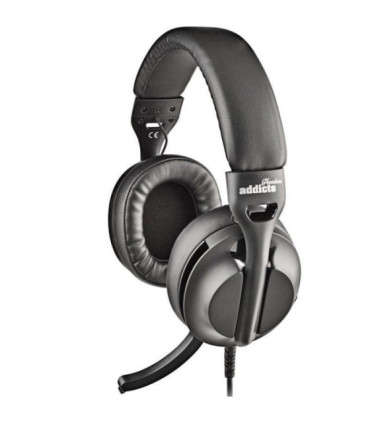 Auriculares ngs vox805 usb-c/ con micrófono/ usb tipo-c/ negros