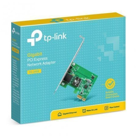 Tarjeta de red rj45-pci express tp-link tg-3468/ 1000mbps