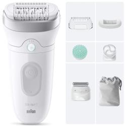 Depiladora Braun Silk Epil SkinSpa7 7-081/ con Batería/ 6 Accesorios