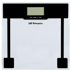 Báscula de Baño Orbegozo PB 2210/ Hasta 150kg/ Cristal