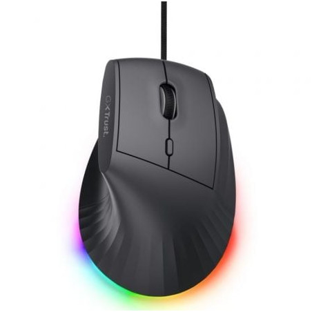 Ratón vertical gaming inalámbrico trust gaming gxt 145 rexxa 26024/ hasta 12800 dpi