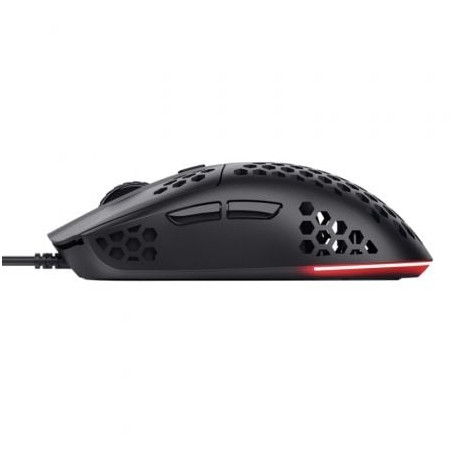 Ratón gaming trust gaming gxt 929 helox/ hasta 6400 dpi/ negro