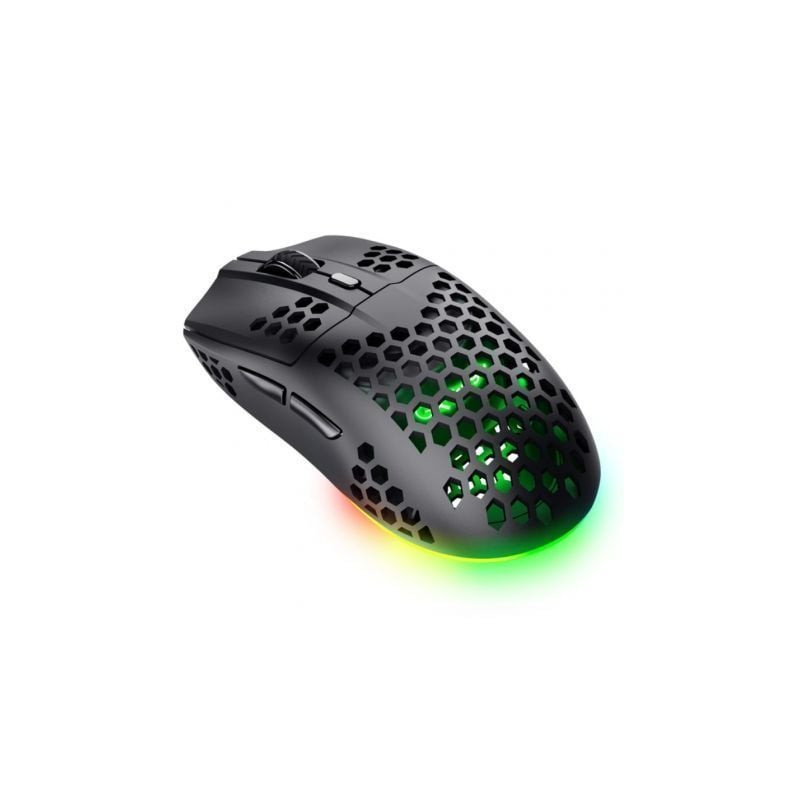 Ratón gaming inalámbrico trust gaming gxt 929 helox/ batería recargable/ hasta 4800 dpi
