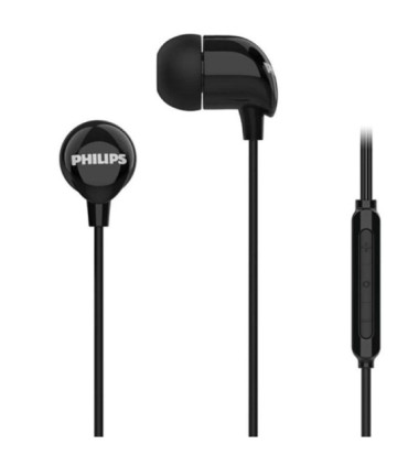 Auriculares intrauditivos philips tae2146bk/ con micrófono/ usb tipo-c/ negros