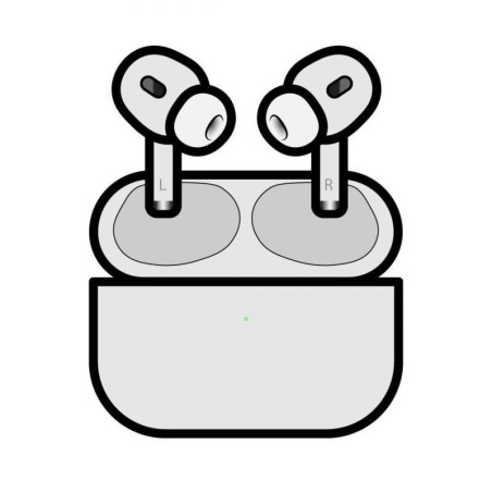 Auriculares bluetooth apple airpods pro 3nd/ usb-c/ estuche de carga magsafe
