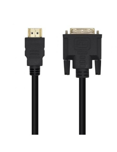 Cable hdmi aisens a117-0451/ dvi macho - hdmi macho/ 3m/ negro