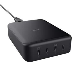 Cargador de Pared GaN Trust Maxo/ 4xUSB Tipo-C/ 240W/ Automático/ Voltaje 5-20V
