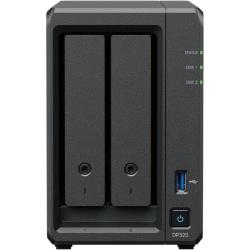 NAS Synology ActiveProtect DP320/ 2 Bahías 3.5'- 2.5'/ 8GB DDR4/ 16TB/ Formato Torre