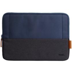 Funda Trust Lisboa para Portátiles hasta 13.3'/ Azul